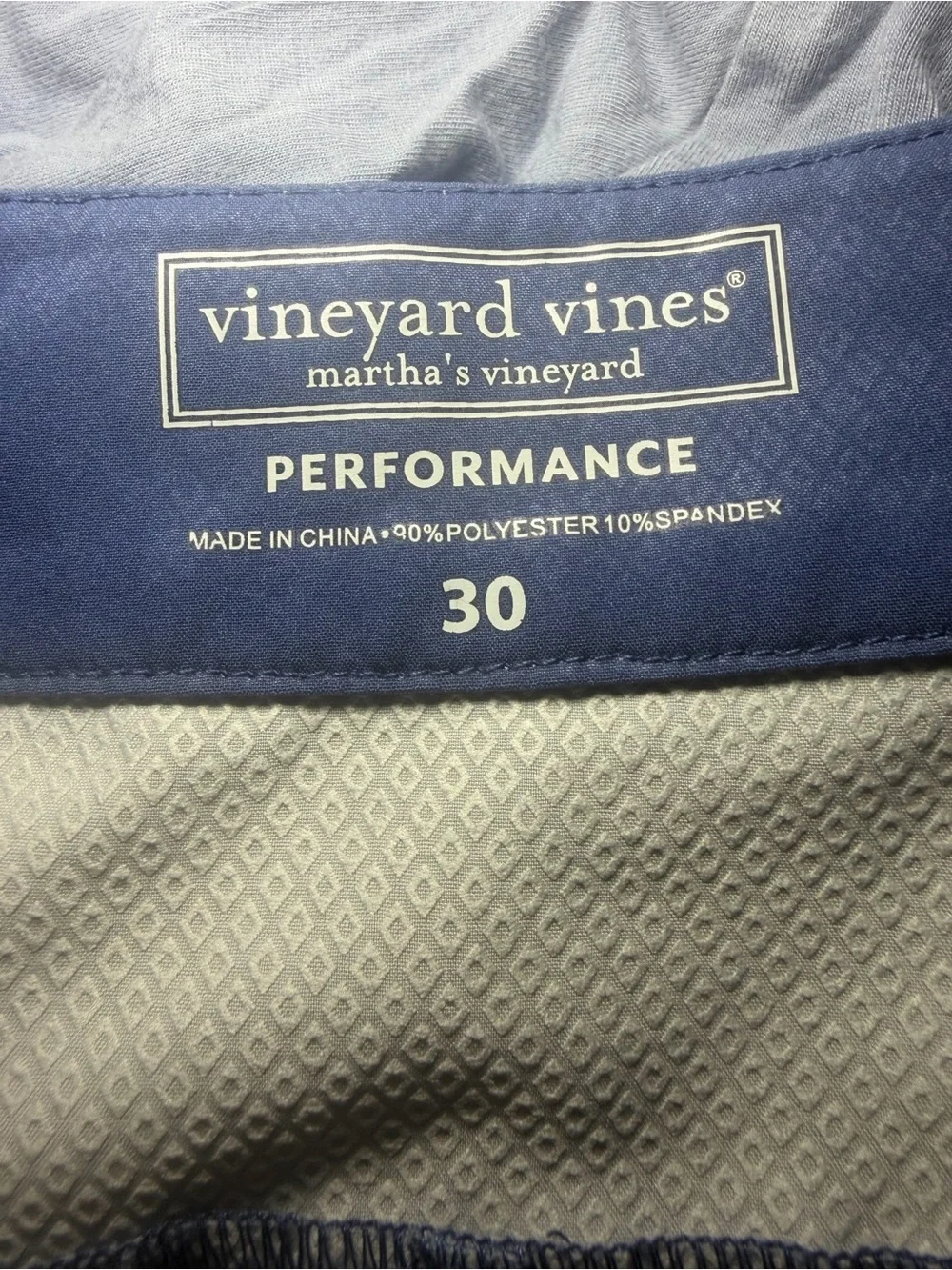 Vineyard Vines Martha’s Vineyard Performance Stripe Swim Board Shorts 30
